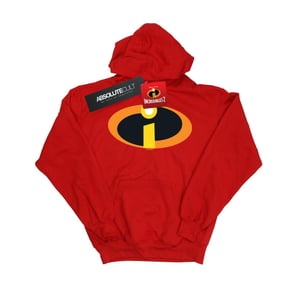 Disney Jongens The Incredibles Costume Logo Hoodie (Rood)