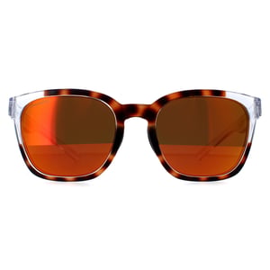Smith Founder KRZ X6 havana en transparante chromapop rode spiegelzonnebril