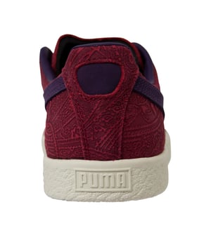 Puma Classic Clyde Basket Paisley Leather Low Lace Up Herentrainers 369279 01