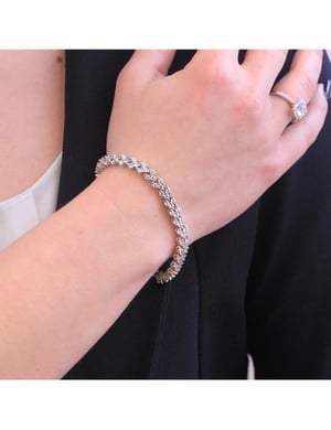 Prinses Armband - Witte Zirkoon