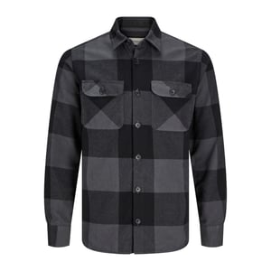 Produkt Overhemden Dean Check Overshirt Grijs