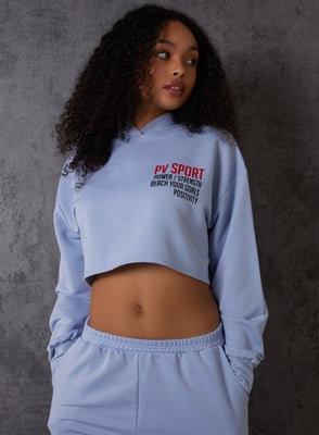 PV Sport Cropped Hoodie