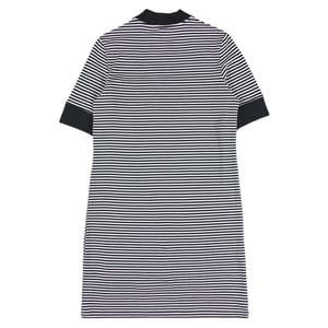 Fred Perry marineblauwe gestripte sneeuwwitte jurk