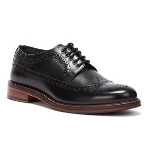 Ben Sherman Archie Brogue Herrskor Svarta Skor