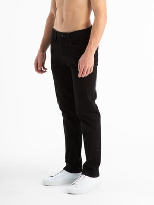 Men's Luke 1977 Freddie Fast Slim Straight Fit Jeans in Black