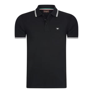 Cappuccino Italia Polo applique pique