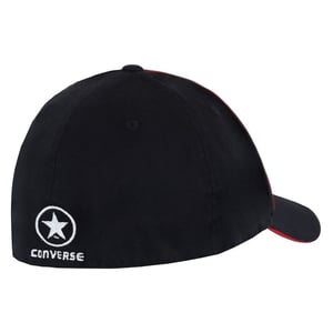 Converse Wade Graphic Logo Adjustable Black Mens Cap 2D005401 001