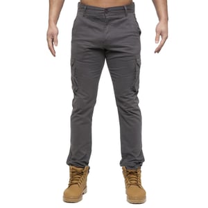 Enzo | Heren Cargo Broek - Grijs