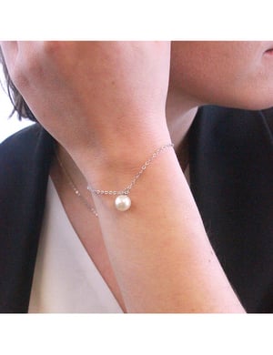 Crystal Pearl Armband - Imitatie Parel