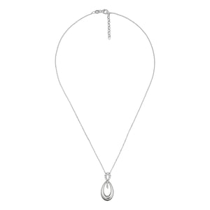 Orphelia Dames 925 Sterling Zilveren Ketting met Hanger - Zilver ZH-4767