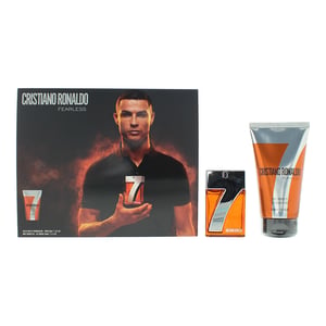 Cristiano Ronaldo Cr7 Fearless Eau de Toilette 30ml + Doucheschuim 50ml Cadeauset