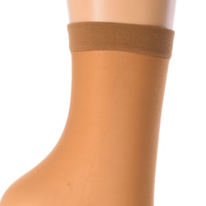 Transparent mid-cut socks 2444 women