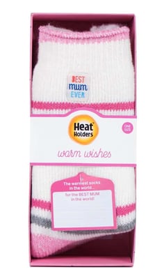 Ladies Warm Fleece Lined Fluffy Thermal Socks for Mum & Grandma