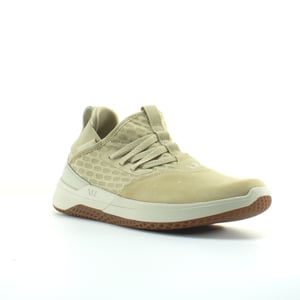 Supra Titanium Beige Synthetic Mens Lace Up Running Trainers 05673 232