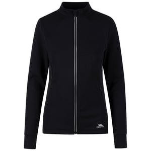 Trespass Womens/Ladies Ridge Track Jacket (Black)