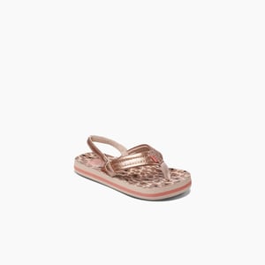 Little Ahi Cheetah Flip Flops