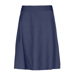 Cloche kjol i denimstil