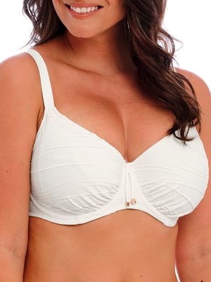 Beach Waves Gathered Full Cup Bikini Top