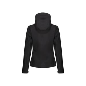 Regatta Dames/dames Venturer 3-lagige Membraan Soft Shell Jacket (Zwart)