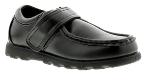 Rockstorm Boys School Shoes Miko Touch Fastening black