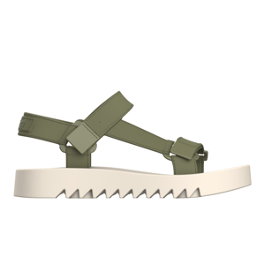 Flowing Papete Beige/Green Sandal