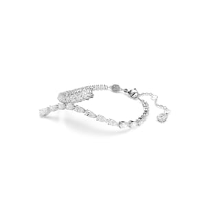 Swarovski 'Matrix' Dames Armband van Basismetalen - Zilver 5693154