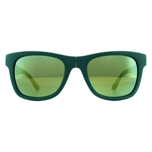 Lacoste Rectangle Unisex Folding Matt Green Green Sunglasses