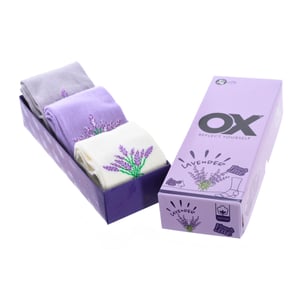 Set van 6 lage sokken OX met frisse geuren