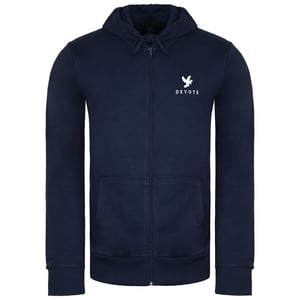 Devote Londen Pacey Heren Navy/Wit Track Jacket