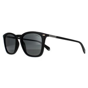 Polaroid Square unisex mat zwart grijs gepolariseerd 90041091