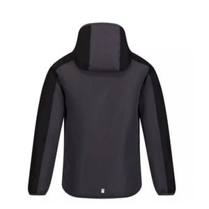 Regatta Childrens/Kids Volcanics VI Waterproof Jacket (Black/Dark Grey)