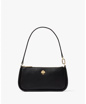 Kayla Pebbled Leather Convertible Wristlet