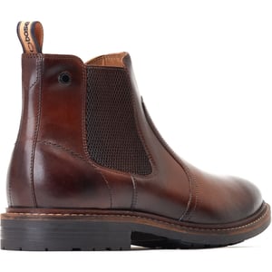 Base London Bloom Leren Herenlaarzen Burnt Brown