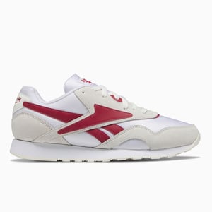 Reebok Classic Nylon Plus Mens Vit Träningsskor