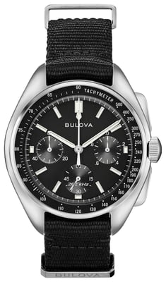 Bulova Lunar Pilot Men's Black Watch 96A225