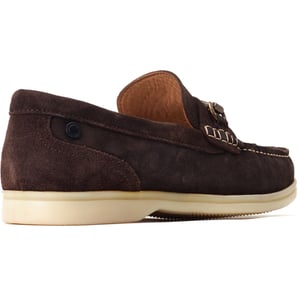 Base London Snapper Leder Mannen Burnt Brown Loafers