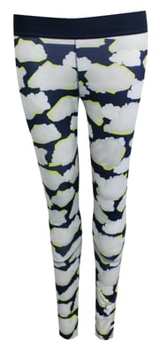 Adidas Stella Leggings för kvinnor, marin/vita