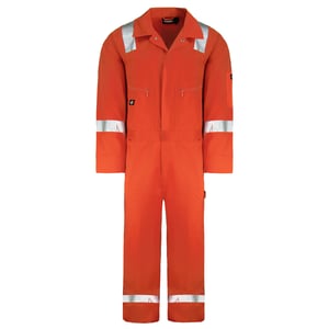 Dickies Hi-Vis lichtgewicht oranje overall voor heren