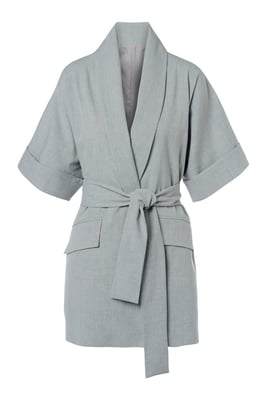 Roseline Blazer Lichtgrijs