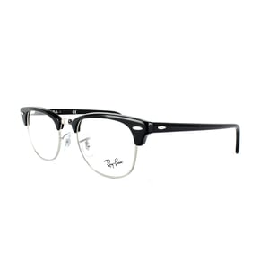 Ray-Ban Ronde Glanzend Zwarte Unisex Vrouwen Bril Monturen
