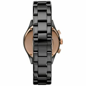 Emporio Armani AR1411 Zwart Ceramisch Dameshorloge