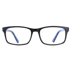 Montana Rectangular Unisex Matte Black Glasses