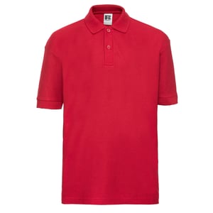 Russell Kinder/Kinder Piqué Poloshirt (Helder rood)