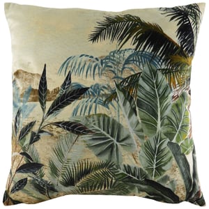 Evans Lichfield Kibale Scene Tropical Printed Cushion Cover