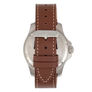 Elevon Aviator horloge met leren band en datum