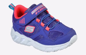 Skechers S Lights Magna-Lights Expert Level Touch Fastening Trainer Infants