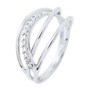 Diamond Ring 0,180 Cts luxe sieraden White Gold