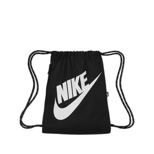 Nike Heritage Drawstring Bag (Black)
