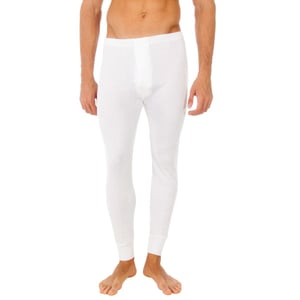 Lång innerbyxa för herrar, modell 0878, med sidoöppning. Total komfort och värme.