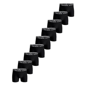 Björn Borg Onderbroeken 9-Pack Boxers Zwart Zwart